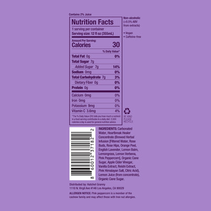 Heartbreak Healer Botanical Soda — 6-Pack